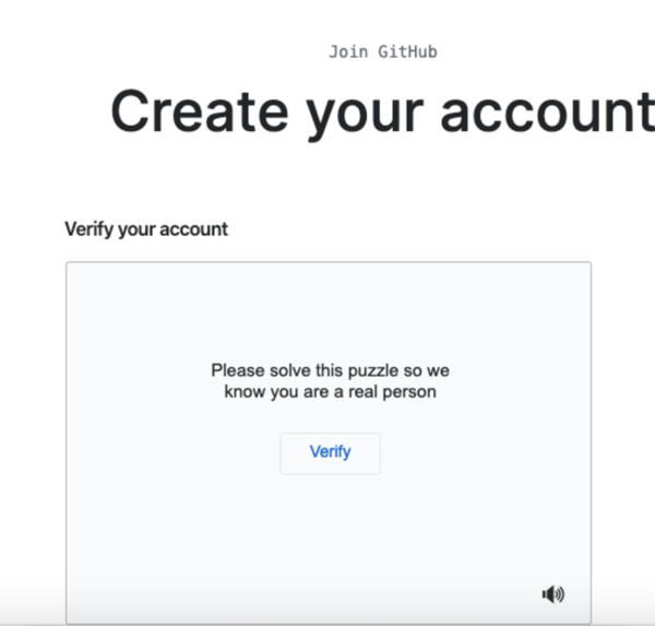 github account verification